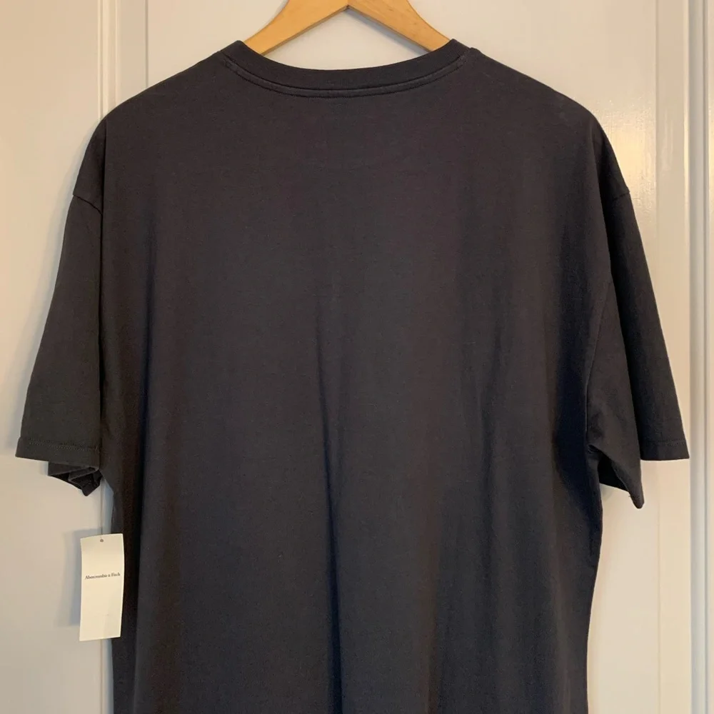 Abercrombie & Fitch T-Shirt Maxi Dress in Dark Gray